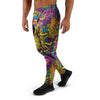 Hippie Flame Psychedelic Trippy Men's Joggers-grizzshop