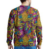 Hippie Flame Psychedelic Trippy Men's Sweatshirt-grizzshop