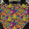 Hippie Flame Psychedelic Trippy Pet Car Seat Cover-grizzshop