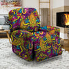 Hippie Flame Psychedelic Trippy Recliner Cover-grizzshop