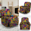 Hippie Flame Psychedelic Trippy Recliner Cover-grizzshop