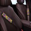 Hippie Flame Psychedelic Trippy Seat Belt Cover-grizzshop