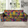 Hippie Flame Psychedelic Trippy Sofa Cover-grizzshop