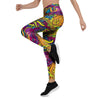 Hippie Flame Psychedelic Trippy Women's Leggings-grizzshop