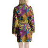 Hippie Flame Psychedelic Trippy Women's Robe-grizzshop