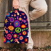 Hippie Floral Backpack-grizzshop