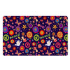 Hippie Floral Door Mat-grizzshop