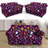 Hippie Floral Loveseat Cover-grizzshop