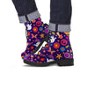 Hippie Floral Men's Boots-grizzshop