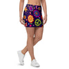 Hippie Floral Mini Skirt-grizzshop