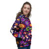 Hippie Floral Women's Hoodie-grizzshop