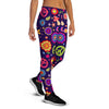 Hippie Floral Women's Joggers-grizzshop