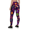 Hippie Floral Women's Leggings-grizzshop