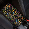 Hippie Love Floral Car Console Cover-grizzshop