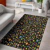 Hippie Love Floral Floor Mat-grizzshop