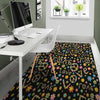 Hippie Love Floral Floor Mat-grizzshop