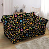 Hippie Love Floral Loveseat Cover-grizzshop