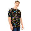 Hippie Love Floral Men T Shirt-grizzshop