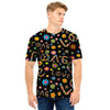 Hippie Love Floral Men T Shirt-grizzshop