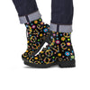 Hippie Love Floral Men's Boots-grizzshop