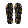 Hippie Love Floral Men's Flip Flops-grizzshop