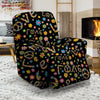 Hippie Love Floral Recliner Cover-grizzshop