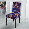 Hippie Music Van Peace Sign Pattern Print Chair Cover-grizzshop