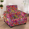 Hippie Paisley Armchair Cover-grizzshop