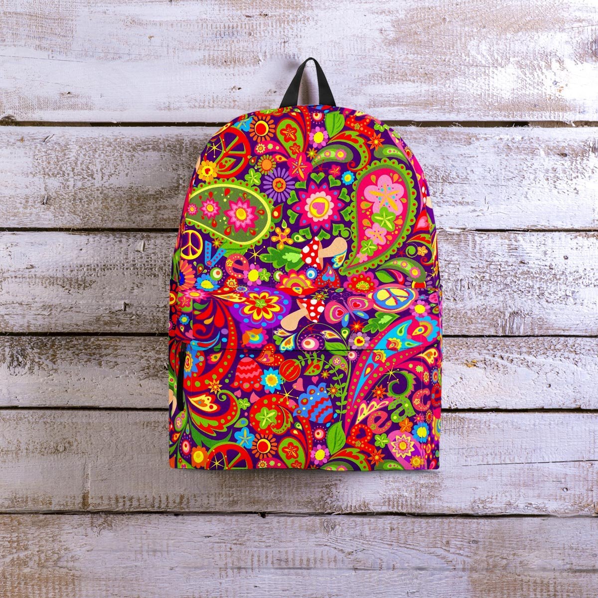 Hippie Paisley Backpack-grizzshop