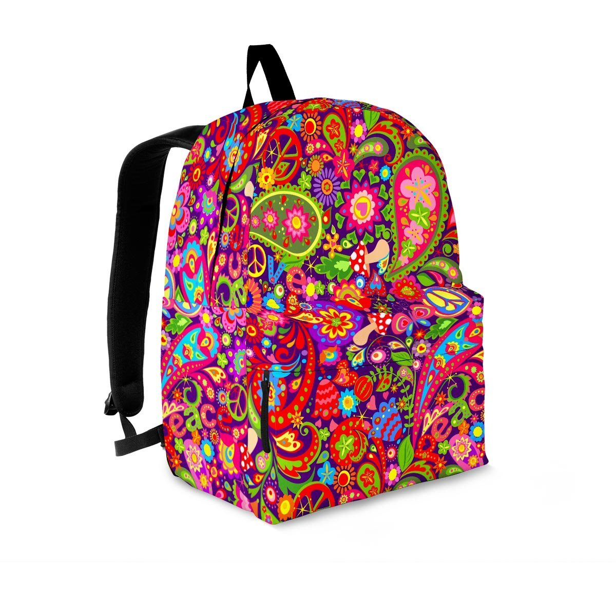 Hippie Paisley Backpack-grizzshop