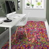 Hippie Paisley Floor Mat-grizzshop