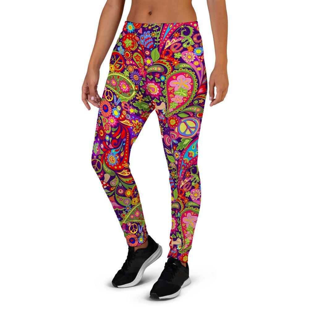 Hippie Paisley Women's Joggers-grizzshop