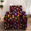 Hippie Peace Print Armchair Cover-grizzshop