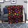 Hippie Peace Print Blanket-grizzshop