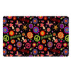 Hippie Peace Print Door Mat-grizzshop