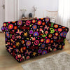 Hippie Peace Print Loveseat Cover-grizzshop