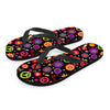 Hippie Peace Print Men's Flip Flops-grizzshop