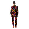 Hippie Peace Print Men's Pajamas-grizzshop