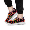 Hippie Peace Print Men's Sneakers-grizzshop