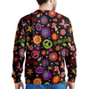 Hippie Peace Print Men's Sweatshirt-grizzshop