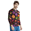 Hippie Peace Print Men's Sweatshirt-grizzshop