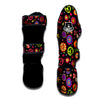 Hippie Peace Print Muay Thai Shin Guard-grizzshop