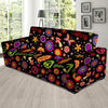 Hippie Peace Print Sofa Cover-grizzshop