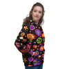 Hippie Peace Print Women's Hoodie-grizzshop