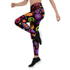 Hippie Peace Print Women's Leggings-grizzshop