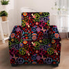 Hippie Peace Sign Armchair Cover-grizzshop