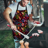 Hippie Peace Sign Men's Apron-grizzshop