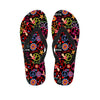 Hippie Peace Sign Men's Flip Flops-grizzshop