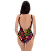 Hippie Peace Sign One Piece Swimsuite-grizzshop