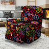 Hippie Peace Sign Recliner Cover-grizzshop